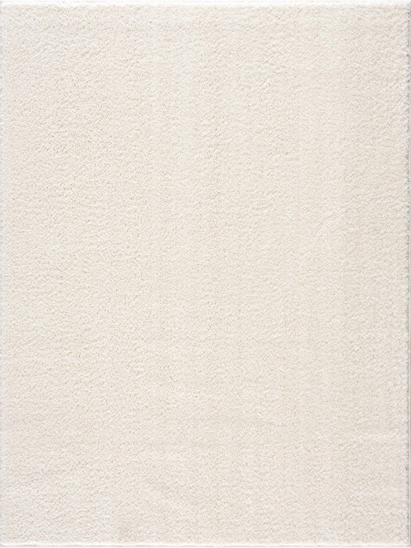 Judy White Washable Area Rug - Clearance