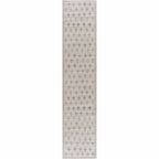 Tigris Swiss Cross Ivory&Gray Area Rug - Clearance