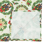 Nutcracker Holiday Table Runner 16" W X 70" L - Red & Green Festive Table Cover for Christmas Décor, Dining Room, Banquet, Family Gathering and Special Events