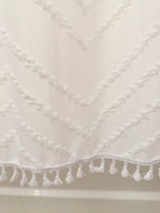 Capri Tufted Shower Curtain