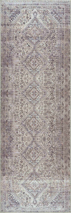 Barny Tan Washable Area Rug