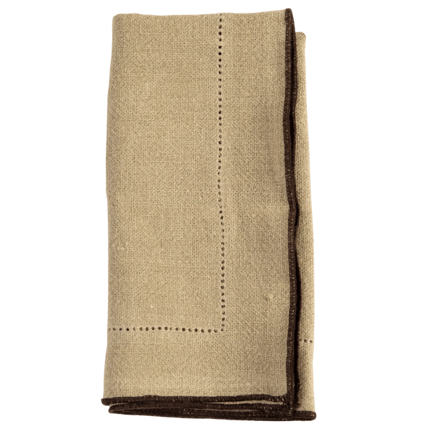 Jardin Handmade Linen Napkins, Set of 4 (3 Colors)