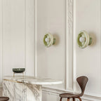 The Eclipse Jade Sconce