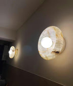 The Eclipse Jade Sconce