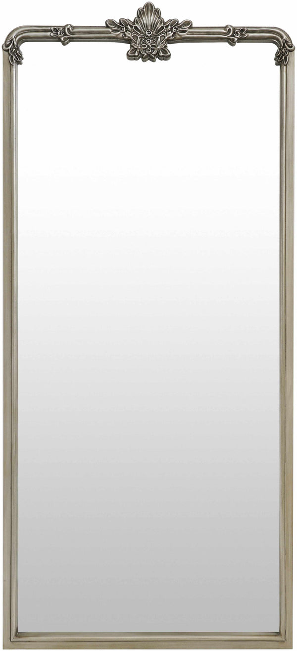 Filettole Silver Gray Frame Wall Mirror