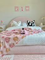 Black Ghost Pillow Cover