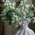 Blueberry & Greenery Bunch 13" Tall