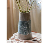 Handpainted Terracotta Vase