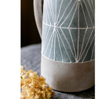 Handpainted Terracotta Vase
