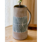 Handpainted Terracotta Vase