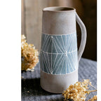 Handpainted Terracotta Vase