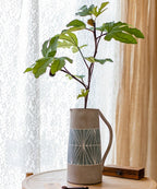 Handpainted Terracotta Vase