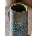 Handpainted Terracotta Vase