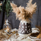 Brown Pottery Vase