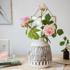 Brown Pottery Vase