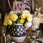 Brown Pottery Vase