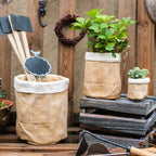 Paper Bag Garden Pot