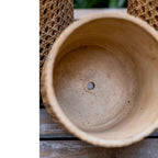 Rattan Texture Planter
