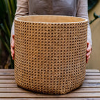 Rattan Texture Planter