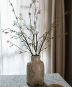 Artificial Japanese Zen Style Sedge Faux Stem 51.9" Tall