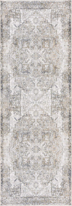 Hera Olive Boutique Washable Rug