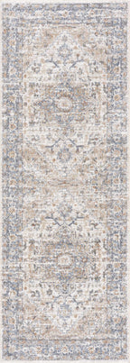 Ezri Cream Washable Area Rug