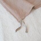 Linen Tales Light Grey Linen Duvet Cover Set
