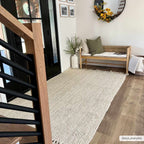 The Senneterre Bleached Jute Rug