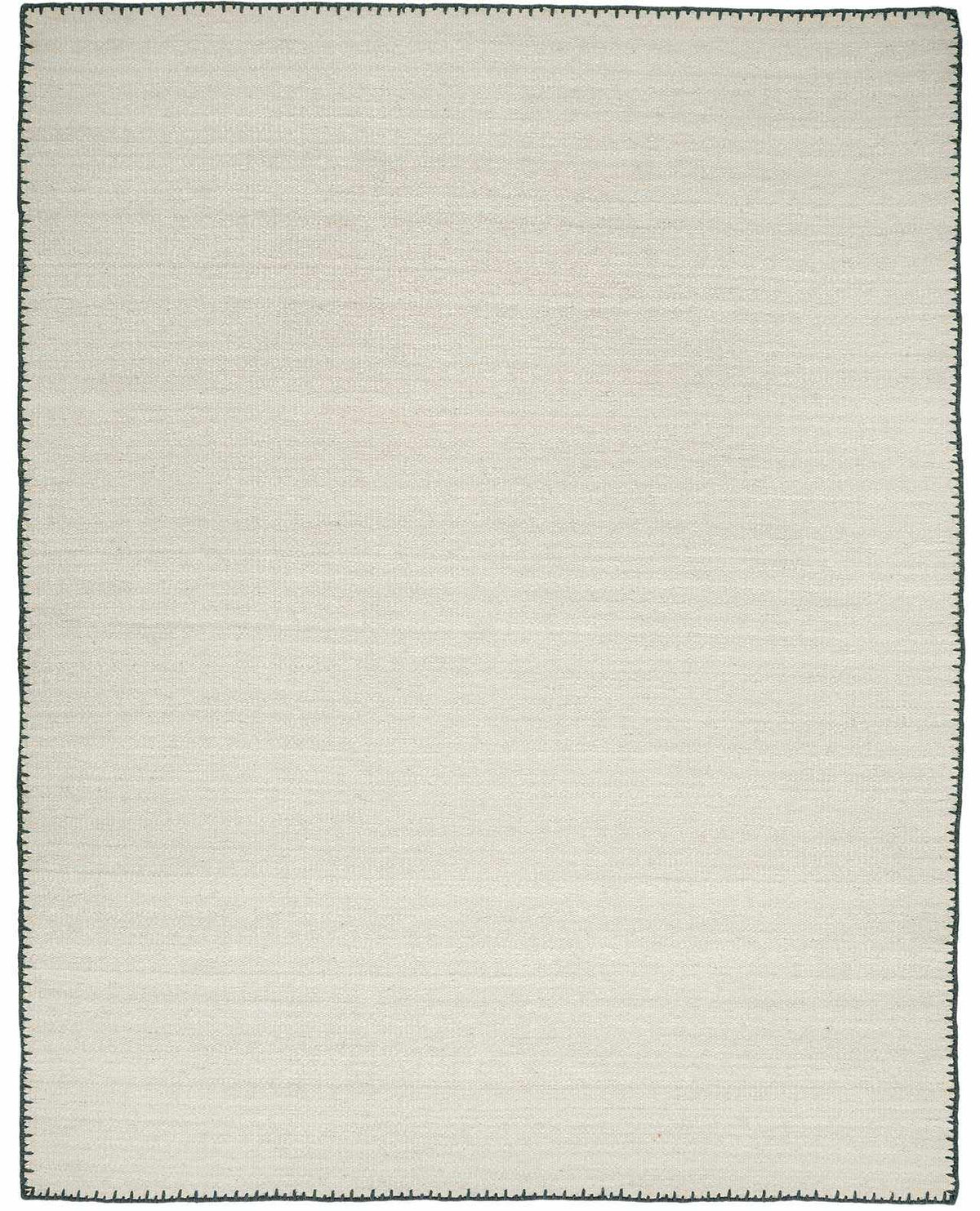 Ayumu Off White Hand Woven Wool Area Rug - Clearance