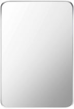 Sustinente Silver Gray Carved Mirror
