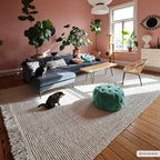 The Senneterre Bleached Jute Rug