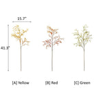 Lifelike Layered Leaf Spray 41" Tall