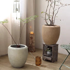 Comtemporary Swirl Planter
