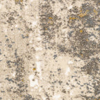 Alabaster Abstract Thick Luxe Rug