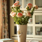 Artificial Flower Buttercup Flower Stem 28" Tall