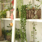 Artificial Plant Tear Drop Hanging 28" Long