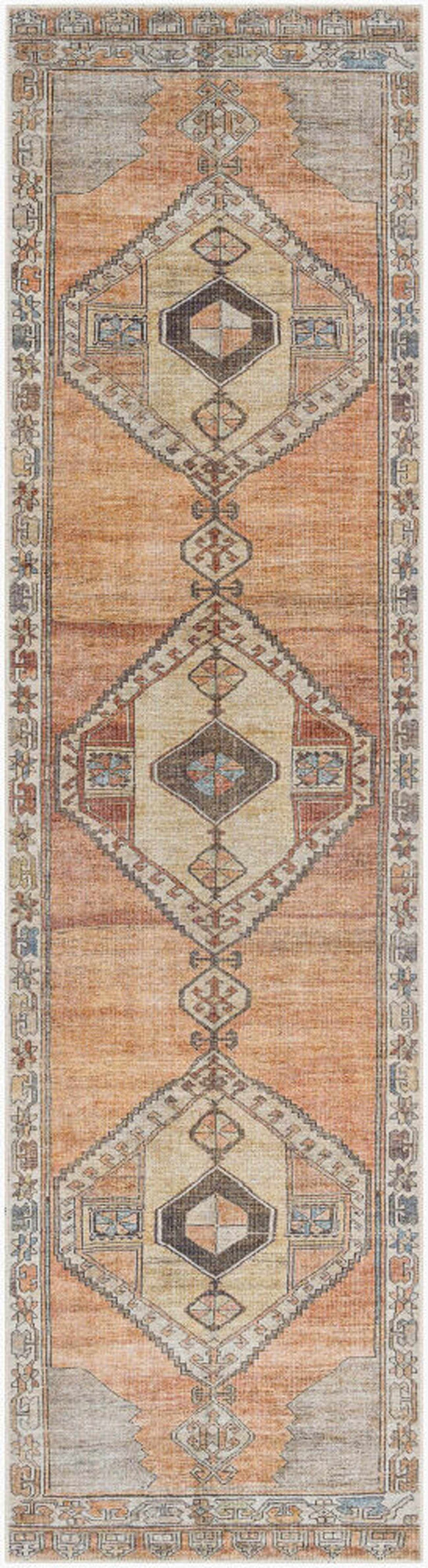 Medinah Washable Runner Rug