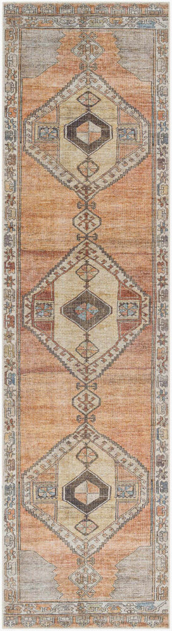 Medinah Washable Runner Rug