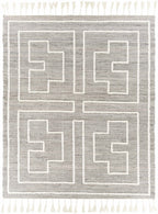 Azra Tasseled Jute&Wool Rug - Clearance
