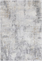 Baranduda Abstract Gray Luxe Rug - Clearance
