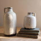 Binglie Glazed Pottery Vase with Single Handle