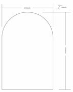 Brembilla Black Frame Mirror
