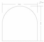 Brembilla Black Frame Mirror