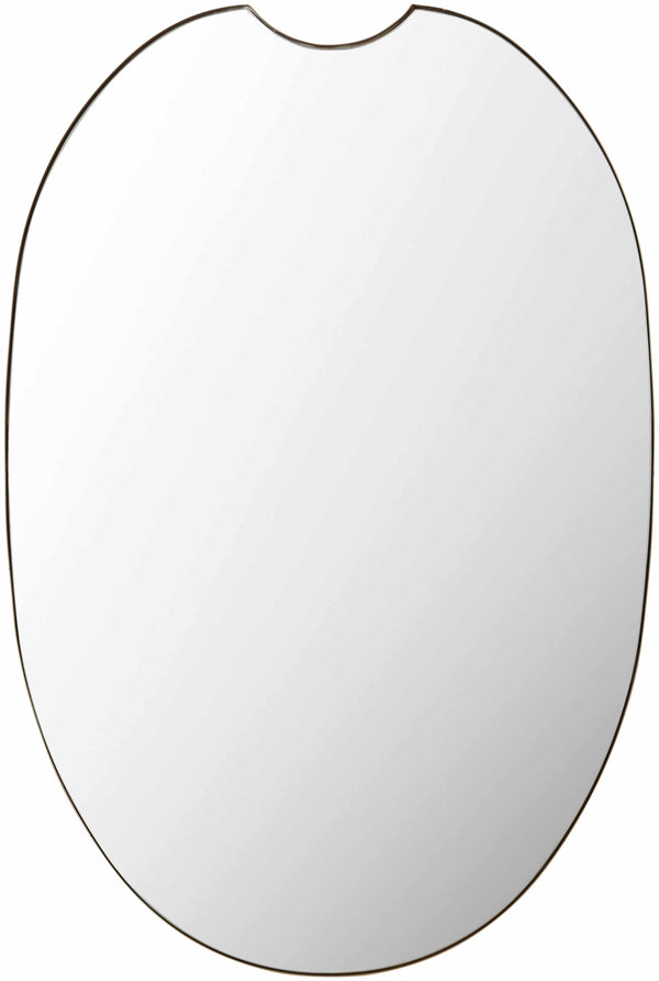 Escaudain Contemporary Gold Mirror - Clearance