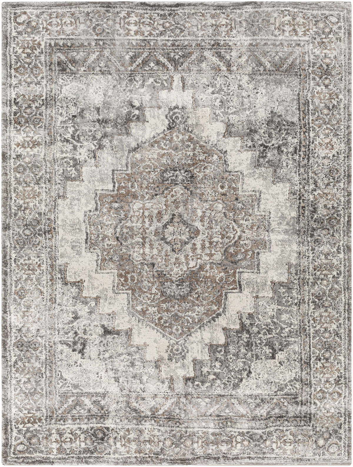 Manaring Charcoal Luxe Thick Area Rug - Clearance
