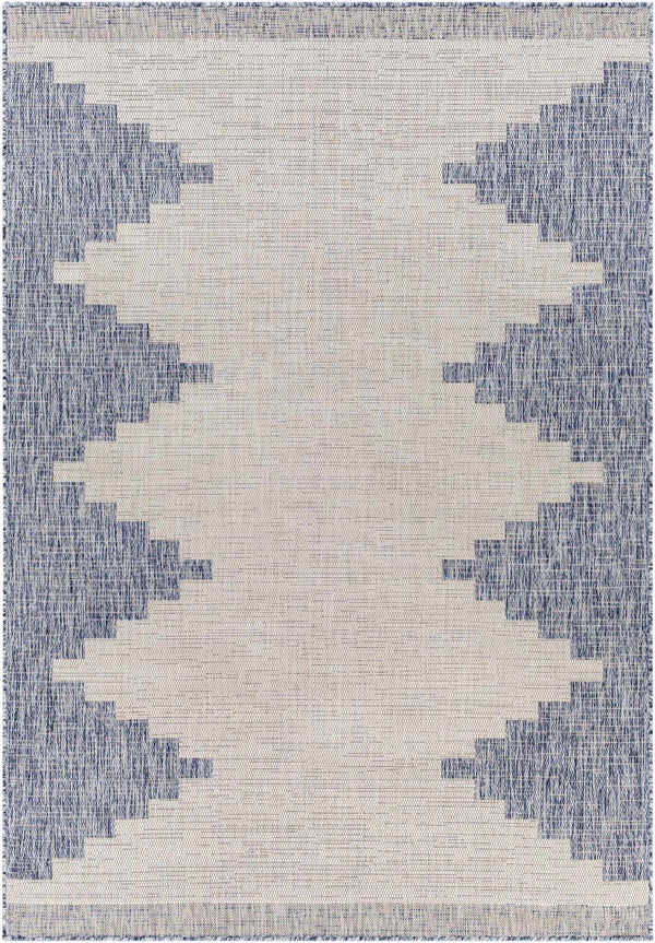 Djugun Blue Outdoor Rug - Clearance