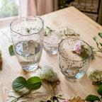 Clear Art Glass Vase