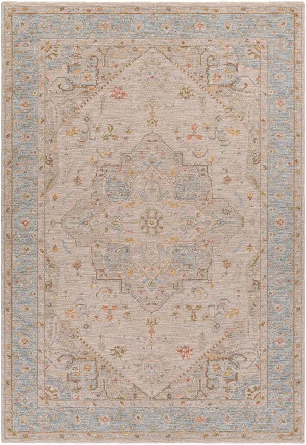Ehan Cream Thick Luxe Oushak Rug