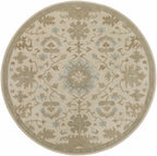 Hazen 1197 Hand Tufted Light Beige Wool Rug