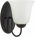 Heysham Black Iron Wall Sconce - Clearance